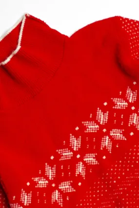 70s Cropped Ugly Christmas Sweater 60752