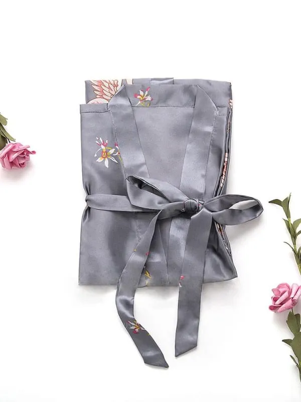 A| Non-personalized Wedding Gifts Bridesmaid Robes