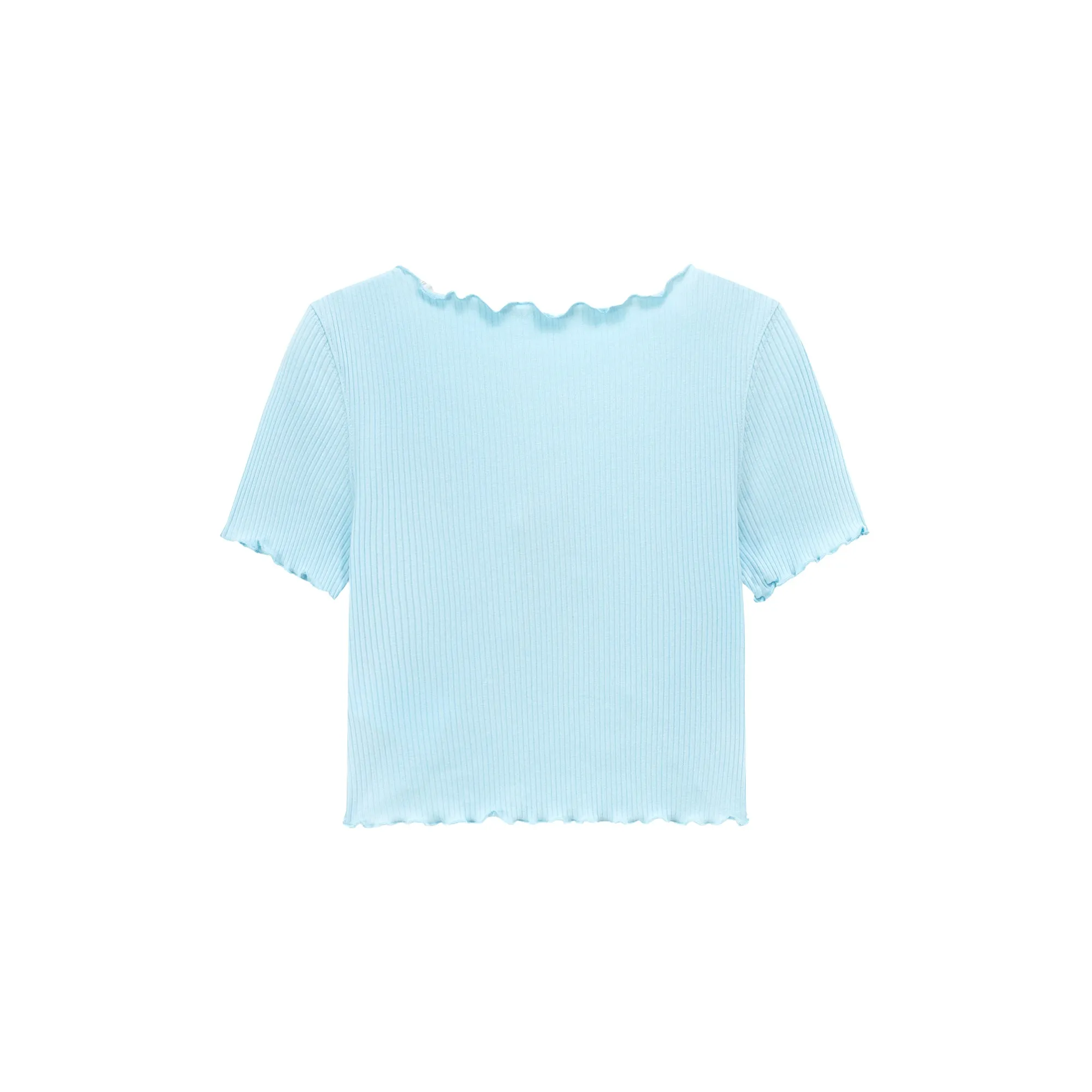 Cherry Ribbon Short Sleeve Frilly Bolero Cardigan