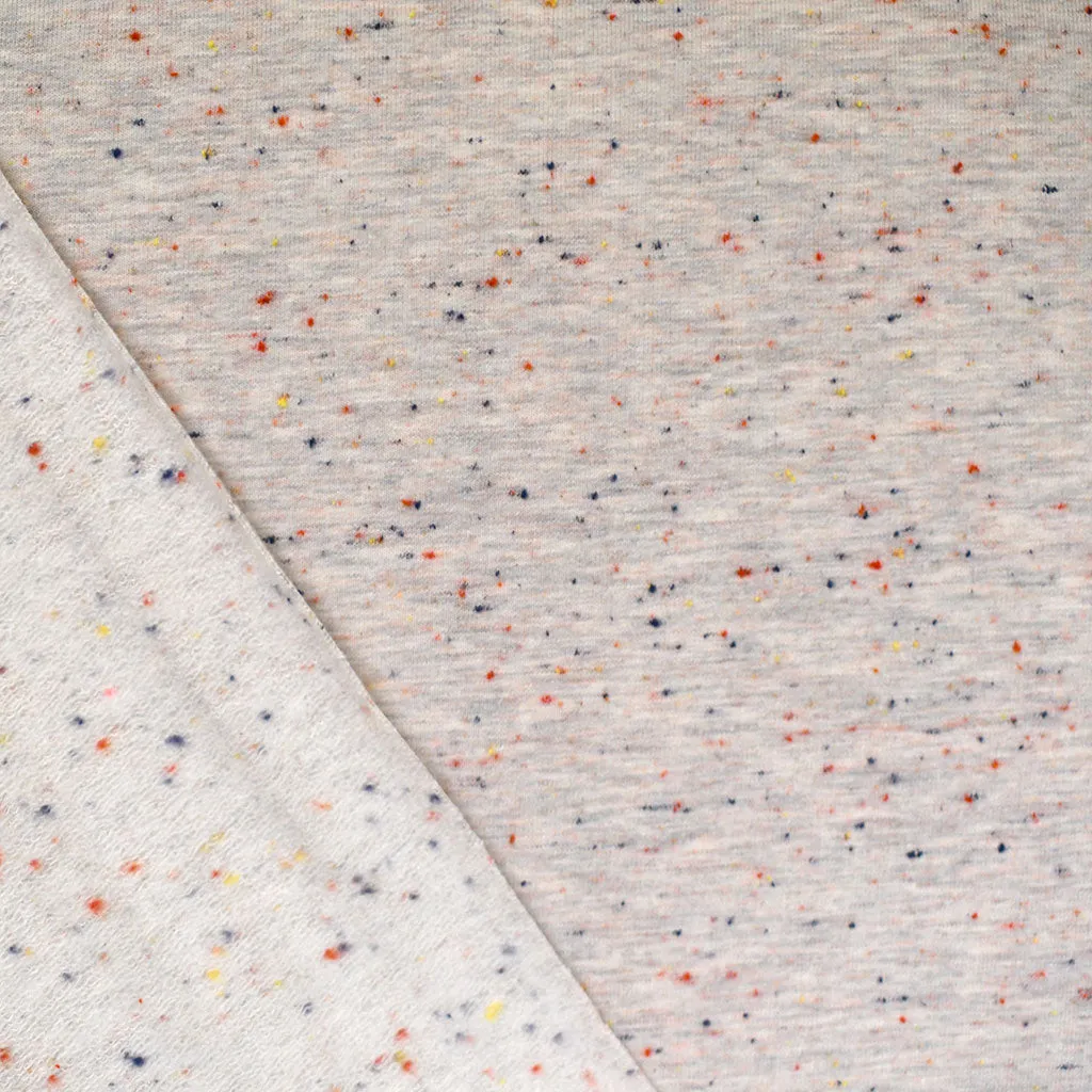 Confetti Speckled Sweatshirt Fleece Oatmeal SY