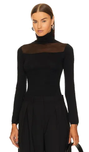 Cult Gaia Elliot Top in Black