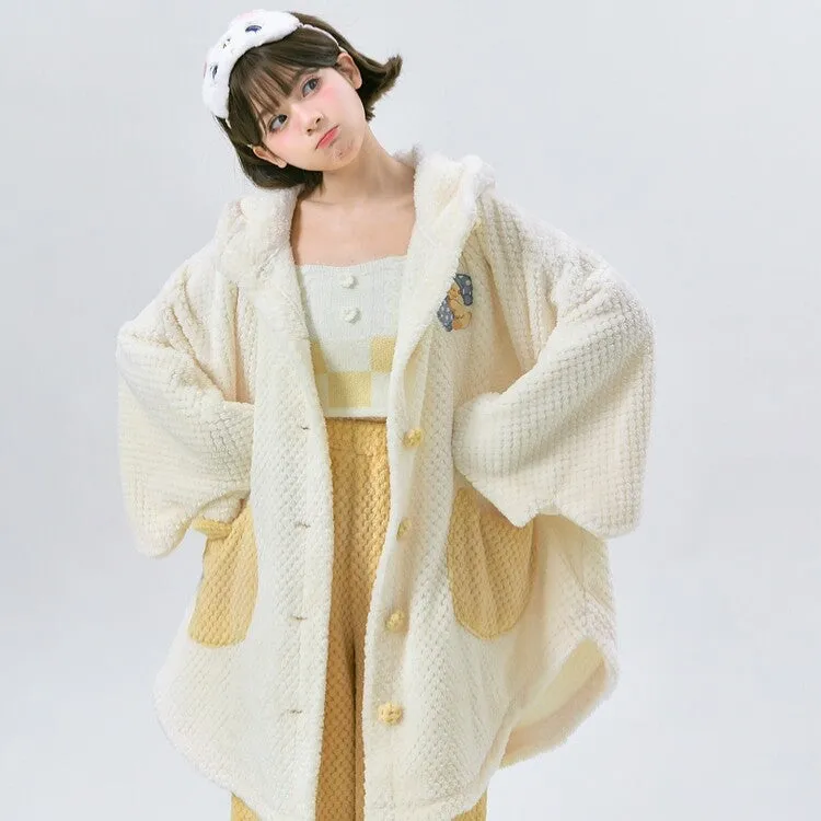 Kawaii Cute Cartoon Duck Pajamas