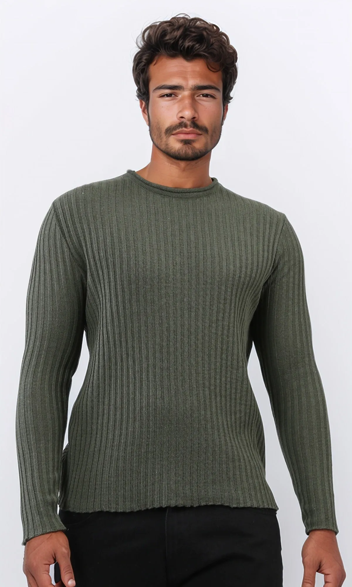 O198291-W24M038-TRICOT -KHAKI (MPL)