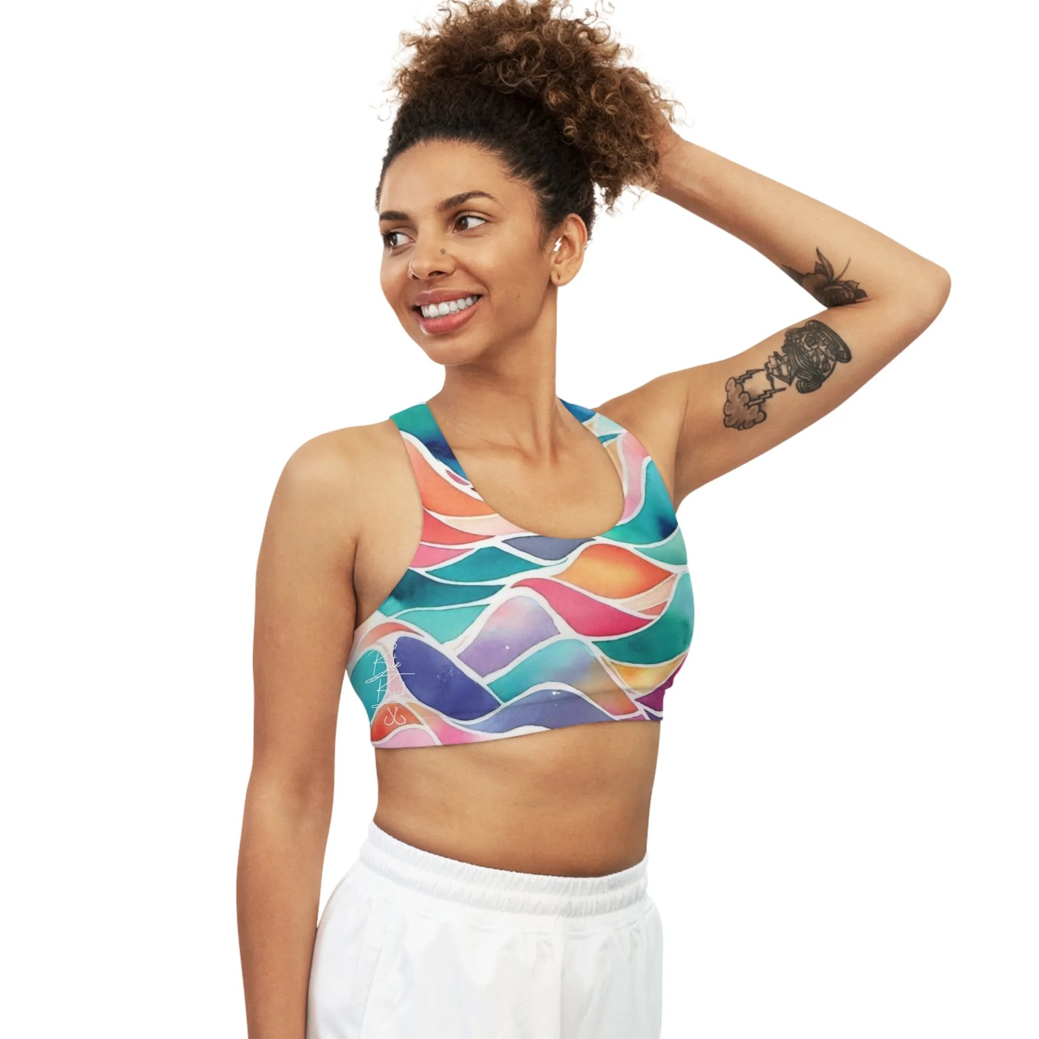 Sand Key Light Seamless Sports Bra