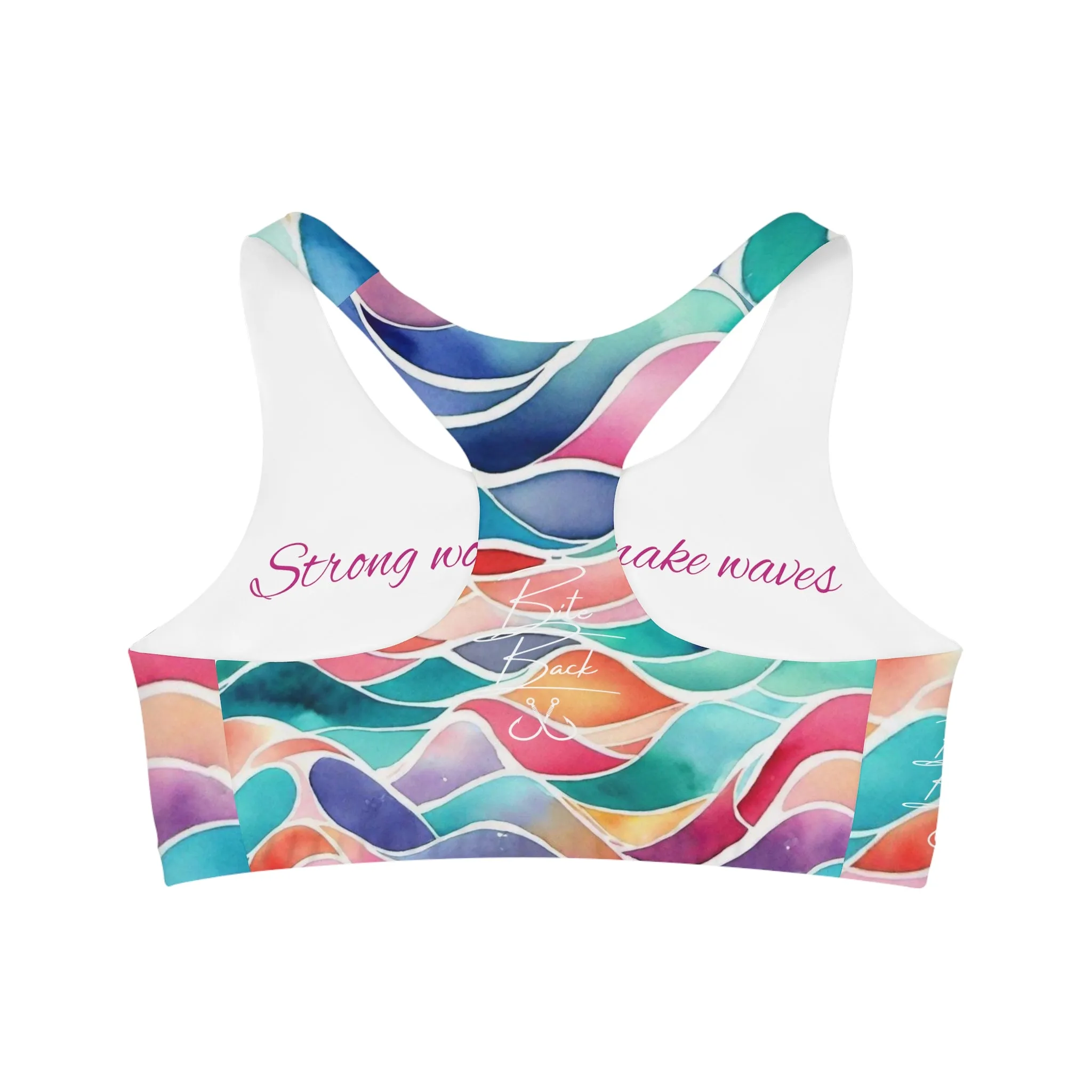 Sand Key Light Seamless Sports Bra