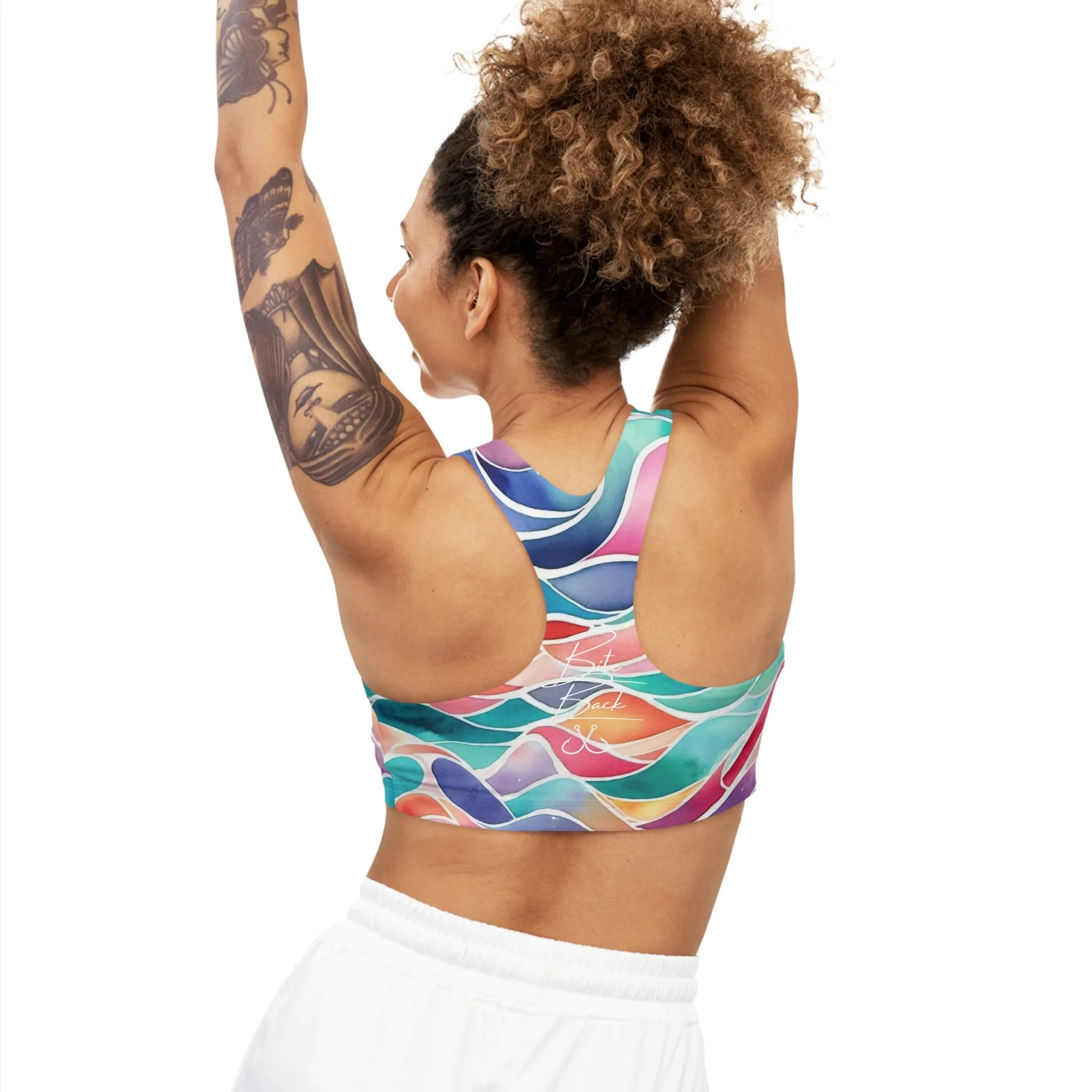 Sand Key Light Seamless Sports Bra